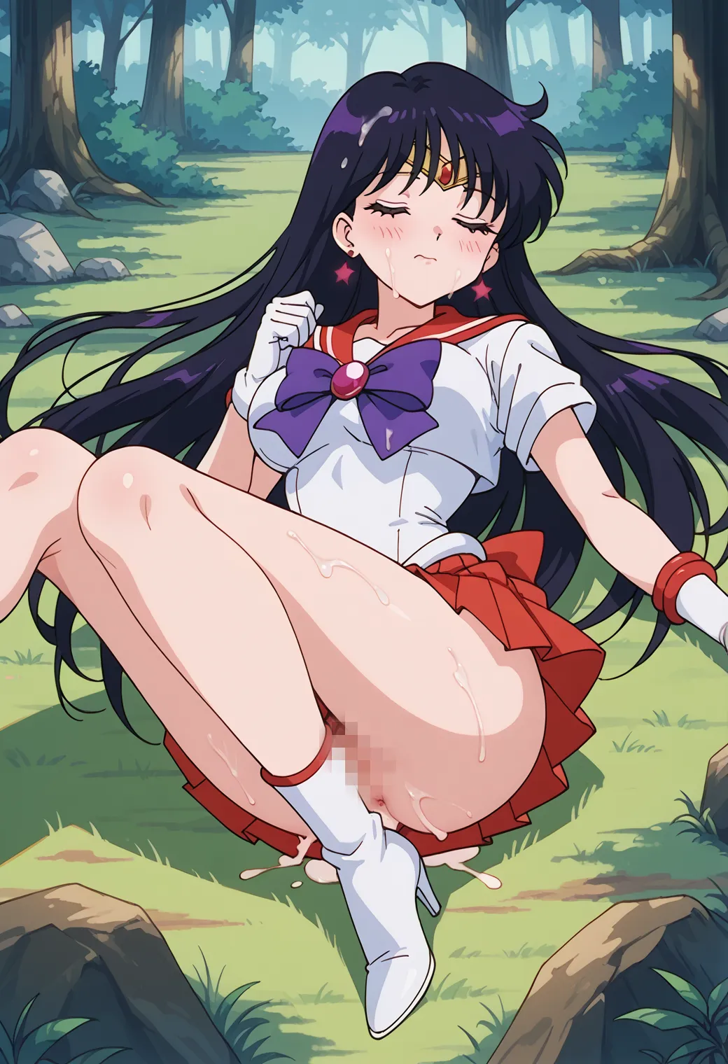 「火の星！火星を守護にもつ戦いの戦士！」が決め台詞な火野レイちゃんのエッチなAI画像413枚！(10ページ目)の2枚目の画像です。