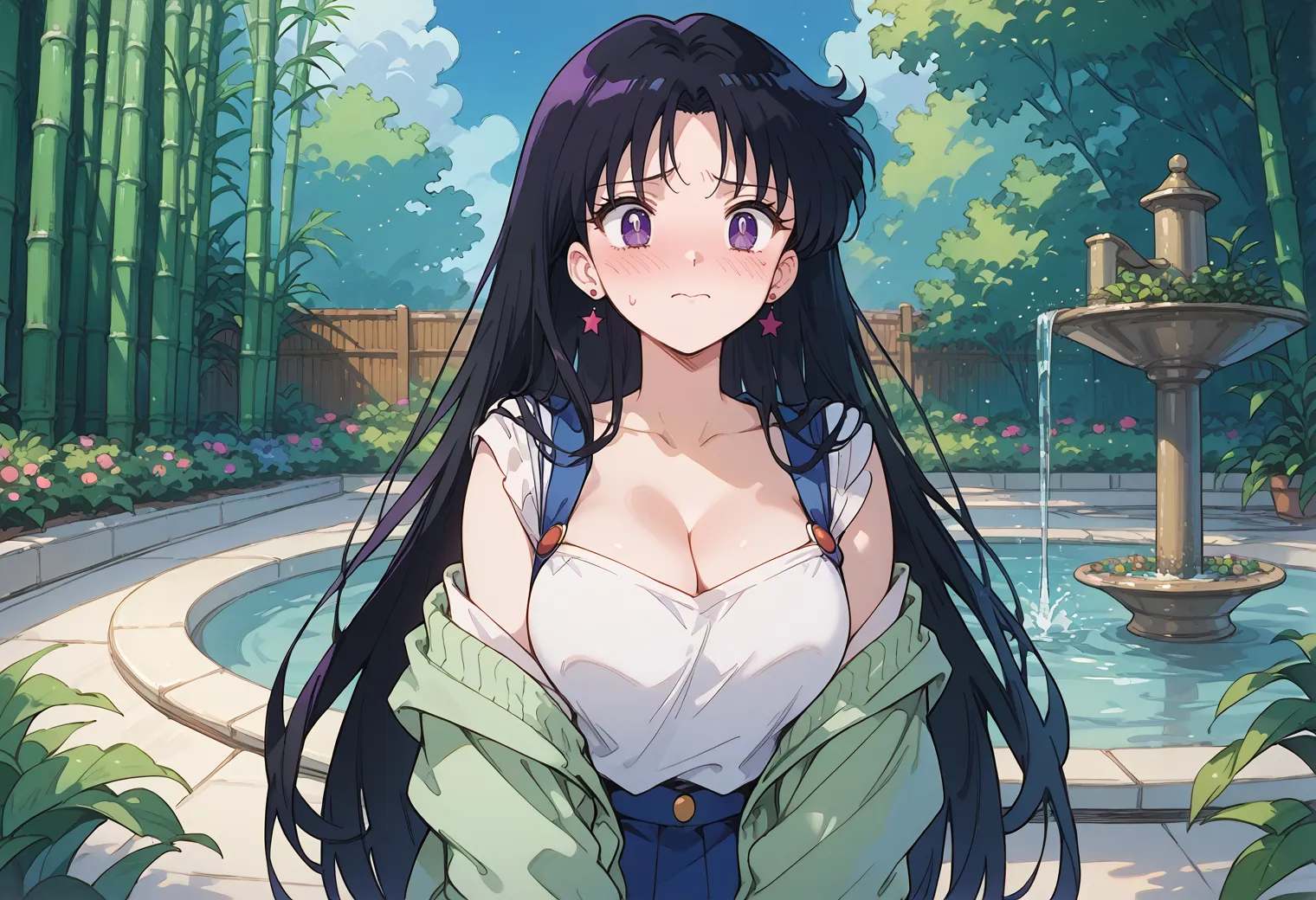 「火の星！火星を守護にもつ戦いの戦士！」が決め台詞な火野レイちゃんのエッチなAI画像413枚！(7ページ目)の5枚目の画像です。
