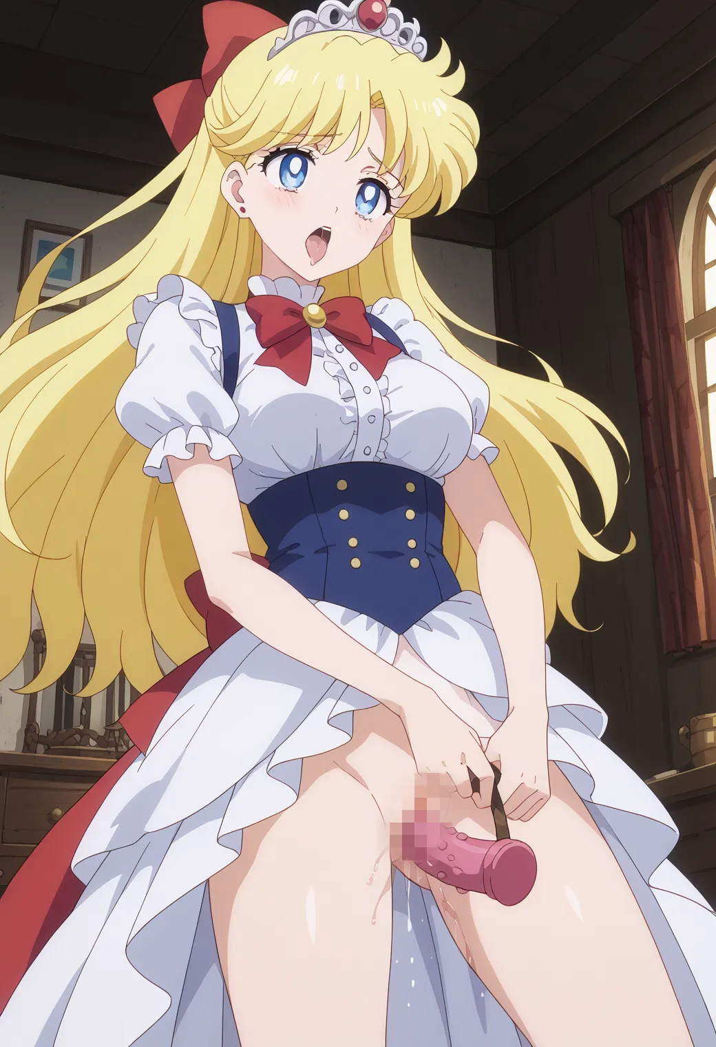 「美の星！金星を守護にもつ愛の戦士！」が決め台詞な愛野美奈子ちゃんのエッチなAI画像420枚！(6ページ目)の22枚目の画像です。