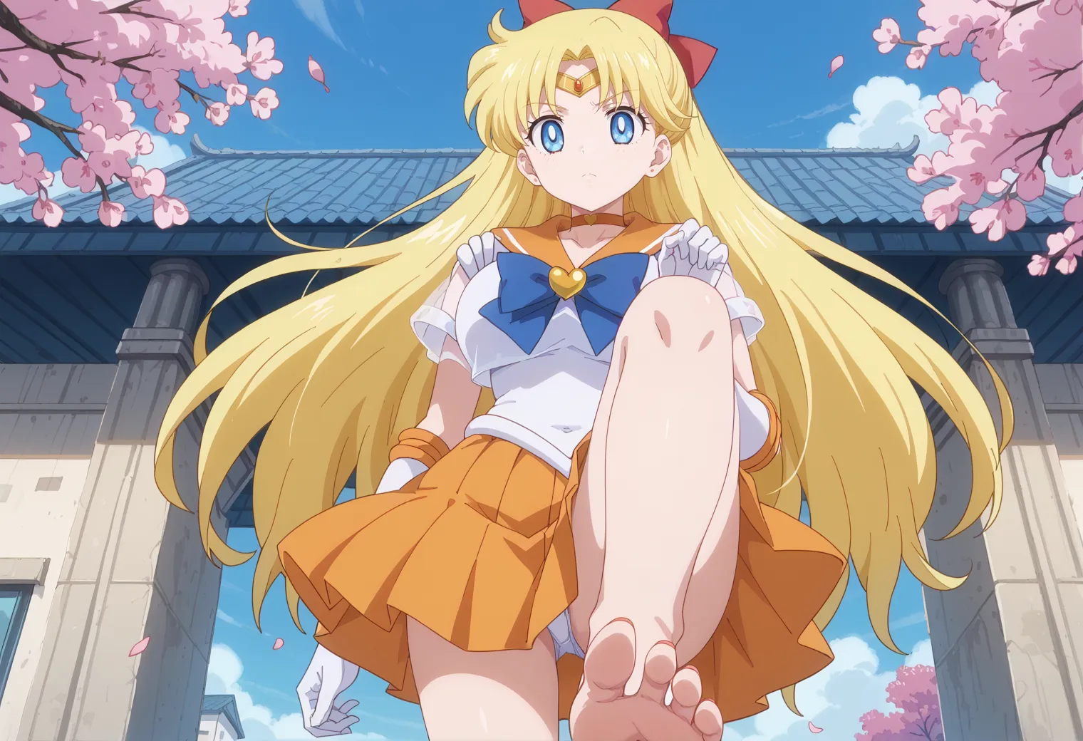 「美の星！金星を守護にもつ愛の戦士！」が決め台詞な愛野美奈子ちゃんのエッチなAI画像420枚！(10ページ目)の9枚目の画像です。