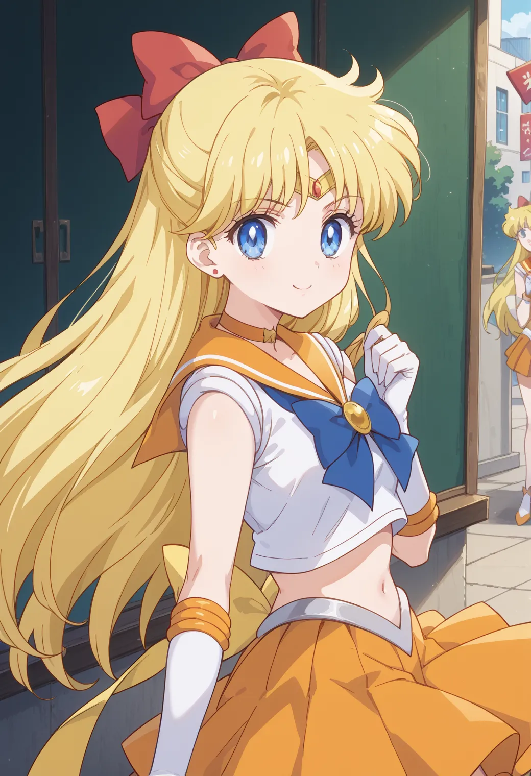「美の星！金星を守護にもつ愛の戦士！」が決め台詞な愛野美奈子ちゃんのエッチなAI画像420枚！(2ページ目)の12枚目の画像です。