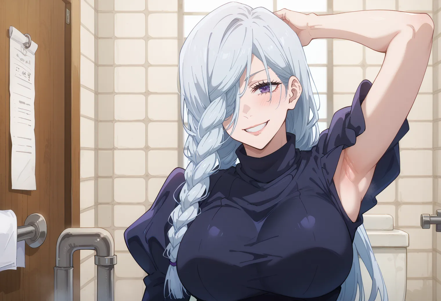 呪術廻戦に登場するスタイル抜群のセクシー姉さんな冥冥のAI画像400枚！(3ページ目)の7枚目の画像です。