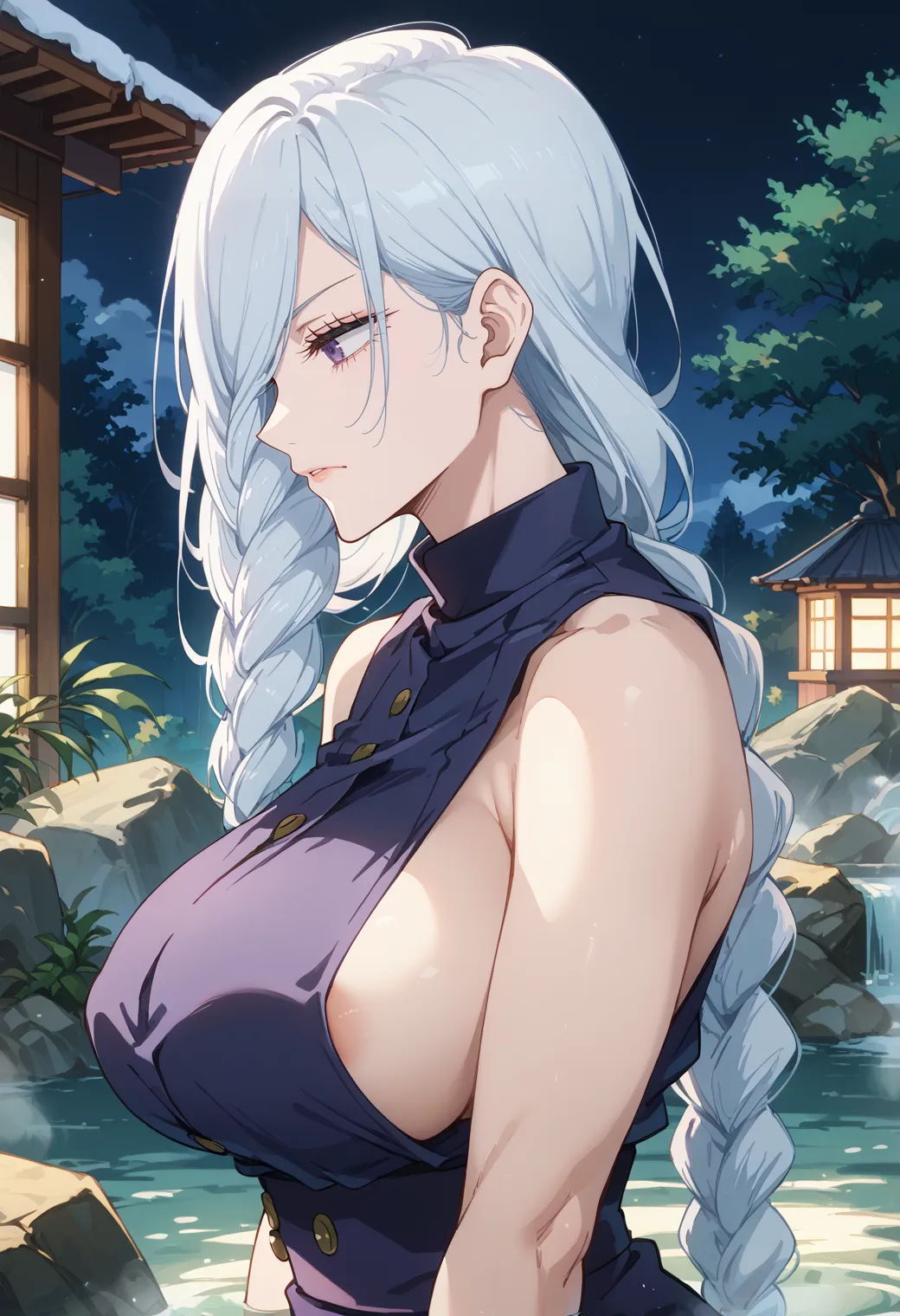 呪術廻戦に登場するスタイル抜群のセクシー姉さんな冥冥のAI画像400枚！(4ページ目)の12枚目の画像です。