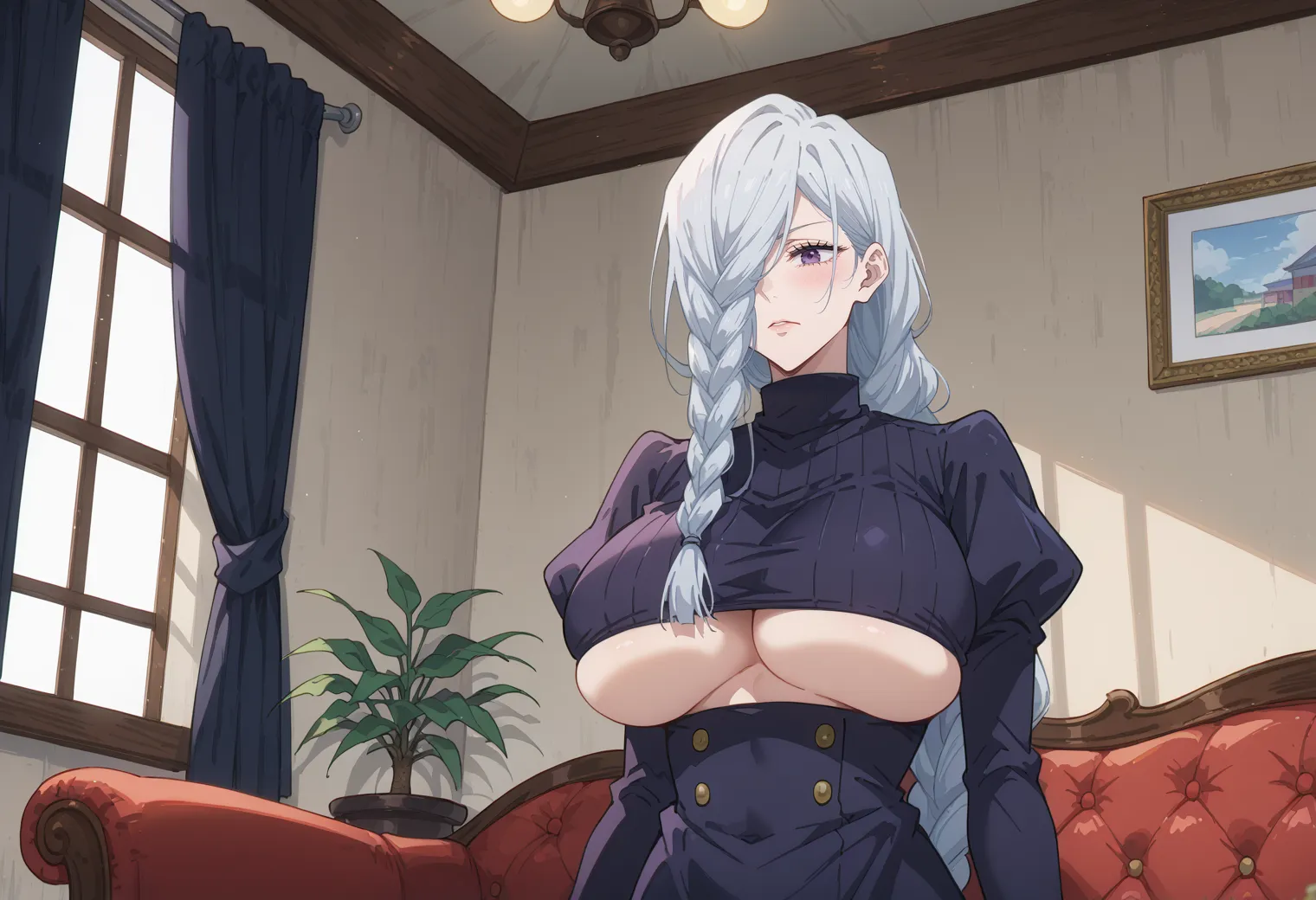 呪術廻戦に登場するスタイル抜群のセクシー姉さんな冥冥のAI画像400枚！(4ページ目)の26枚目の画像です。