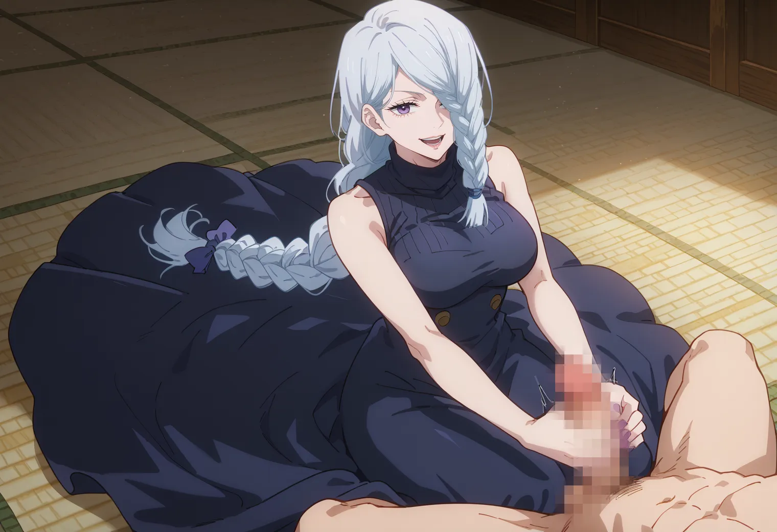 呪術廻戦に登場するスタイル抜群のセクシー姉さんな冥冥のAI画像400枚！(5ページ目)の2枚目の画像です。