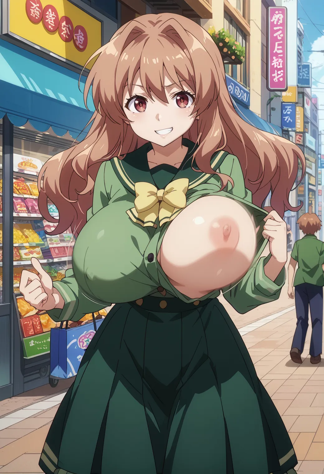 母乳・授乳プレイ超増し増し！RAIL WARS!(レール・ウォーズ)に登場するキャラクターたちのエッチなAI画像500枚！(7ページ目)の24枚目の画像です。