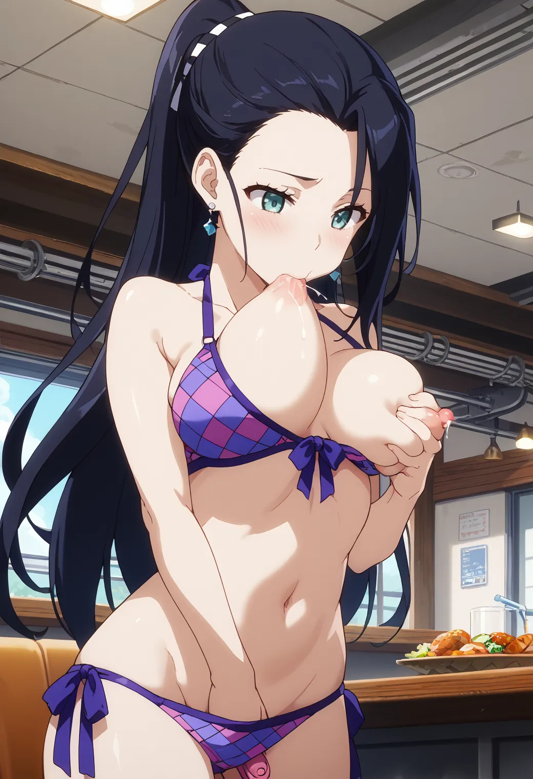 母乳・授乳プレイ超増し増し！RAIL WARS!(レール・ウォーズ)に登場するキャラクターたちのエッチなAI画像500枚！(13ページ目)の14枚目の画像です。