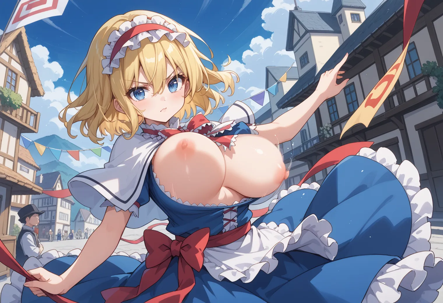 東方妖々夢＆萃夢想から登場するキャラクターたちのエッチなAI画像500枚！の13枚目の画像です。