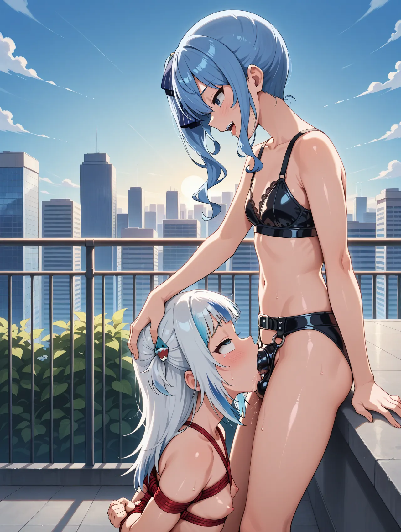あの人気女性配信者同士でエッチしているAI画像500枚！(8ページ目)の13枚目の画像です。