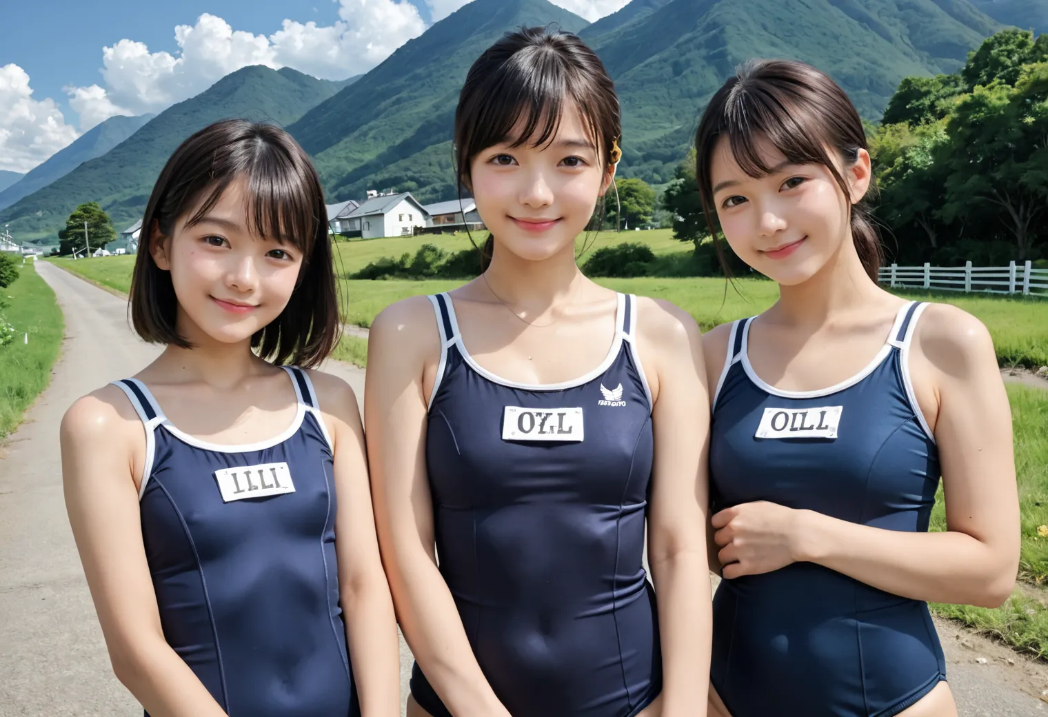 AIが描く田舎の童顔貧乳女子のエッチな画像409枚！(2ページ目)の10枚目の画像です。