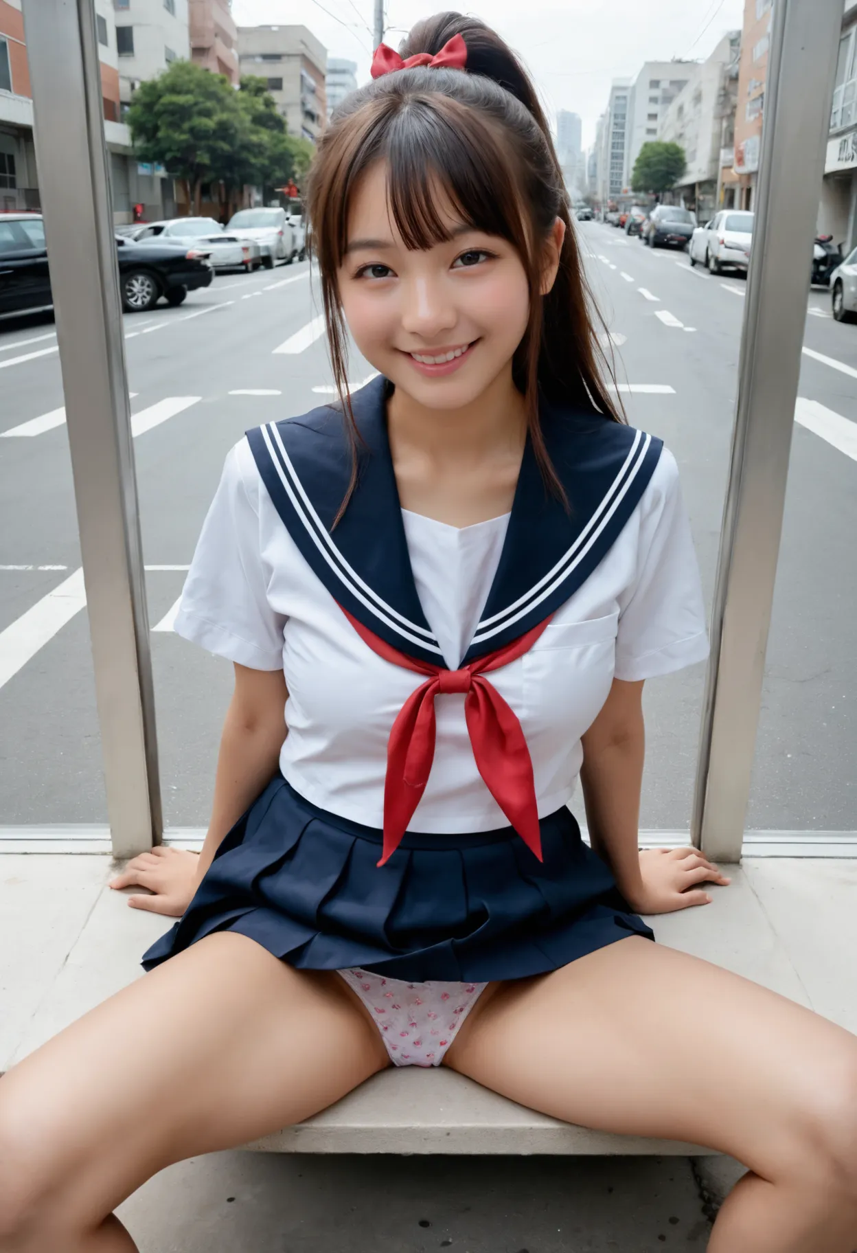 セクシーで可愛いAI女子校生たちのエッチな画像300枚！(5ページ目)の6枚目の画像です。