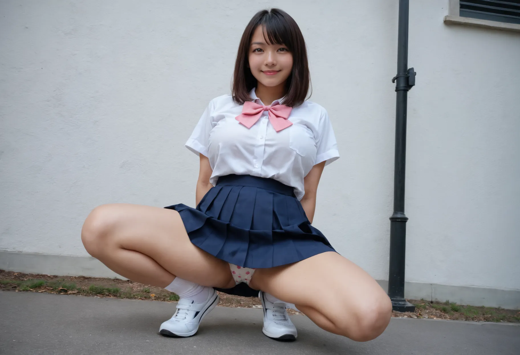 セクシーで可愛いAI女子校生たちのエッチな画像300枚！(7ページ目)の24枚目の画像です。
