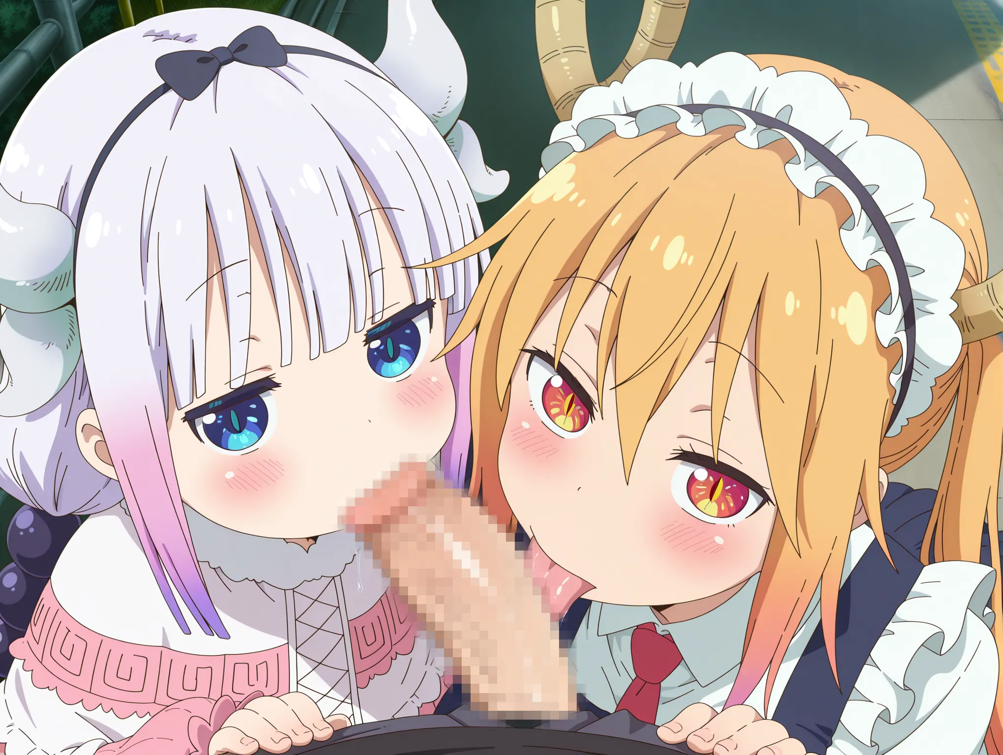 メイドラゴンに登場するセクシーで可愛い女の子たちのエッチな画像200枚！の1枚目の画像です。