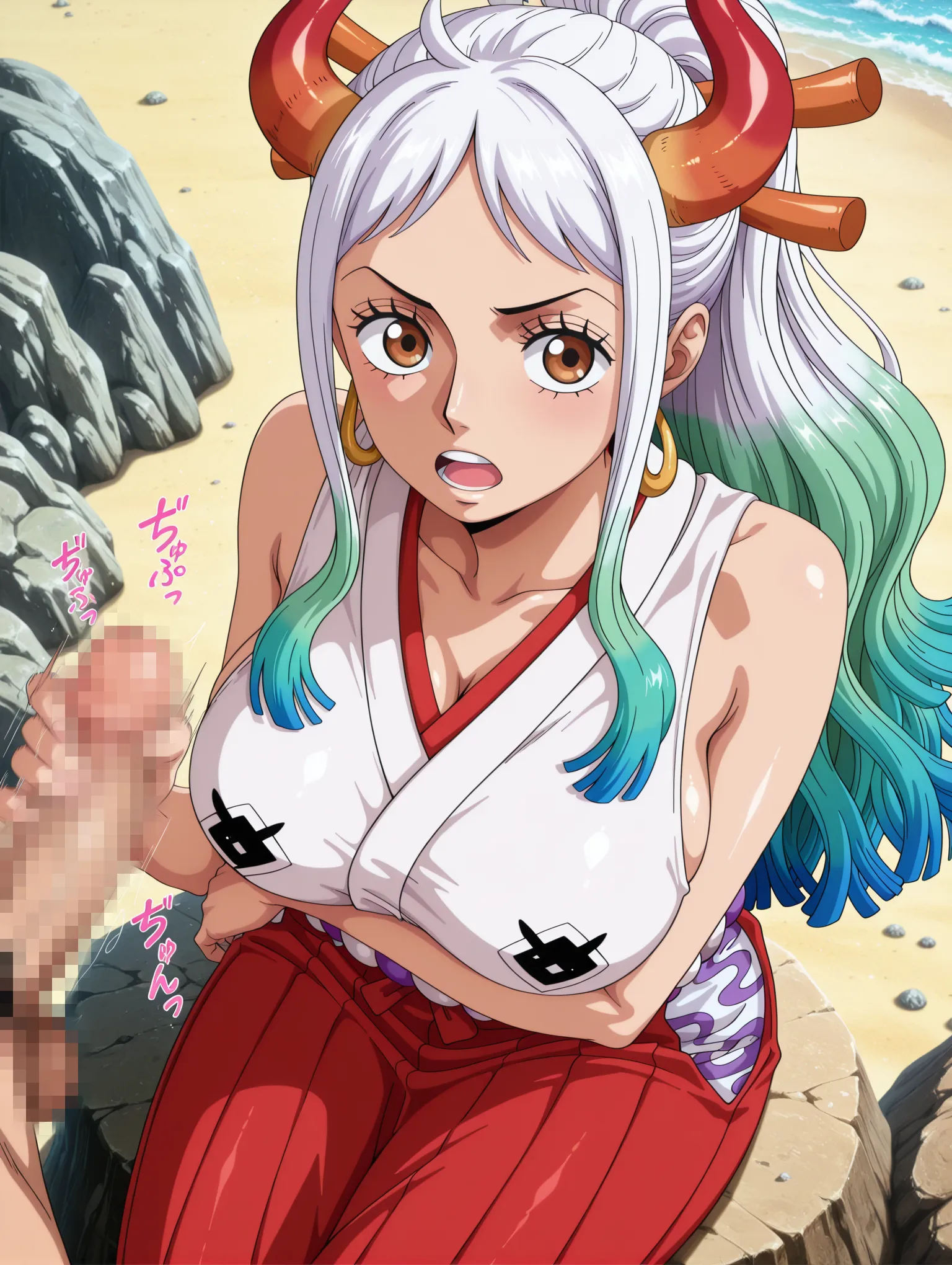 ワンピース・鬼滅の刃に登場するセクシーで可愛い女の子たちの胸部に焦点を当てたエッチな画像500枚！(12ページ目)の6枚目の画像です。