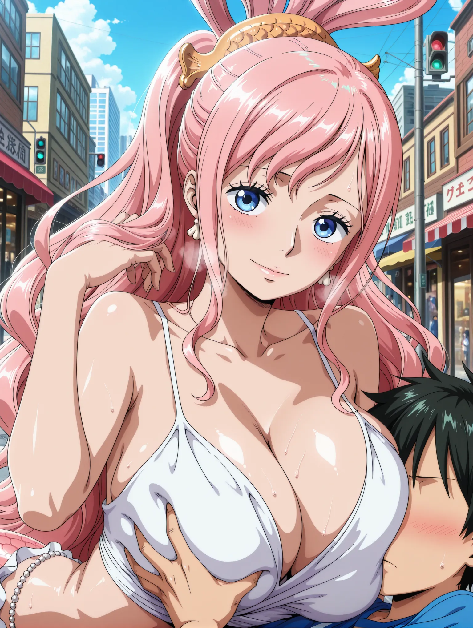 ワンピース・鬼滅の刃に登場するセクシーで可愛い女の子たちの胸部に焦点を当てたエッチな画像500枚！(13ページ目)の20枚目の画像です。