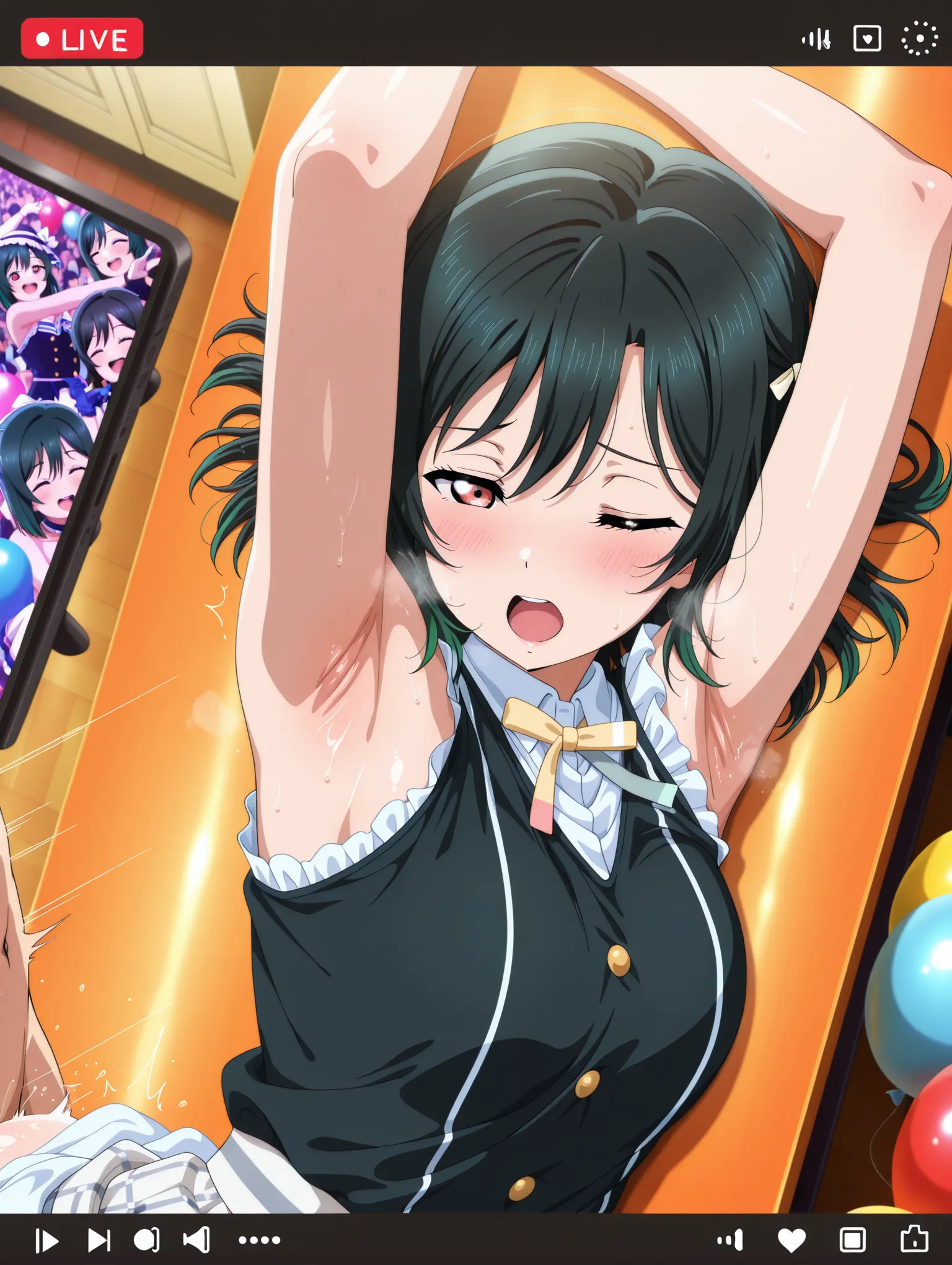 虹ヶ咲学園スクールアイドル同好会に登場するセクシーで可愛いスクールアイドル達のエッチな画像500枚！(8ページ目)の14枚目の画像です。