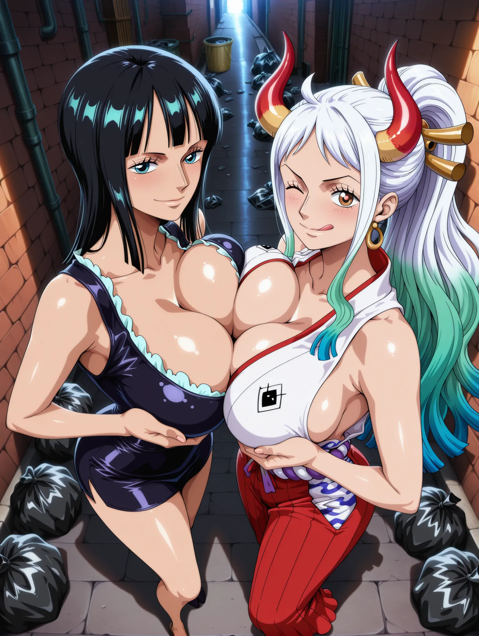 ワンピース・鬼滅の刃に登場するセクシーで可愛い女の子たちのちょっとエッチな画像500枚！(5ページ目)の22枚目の画像です。