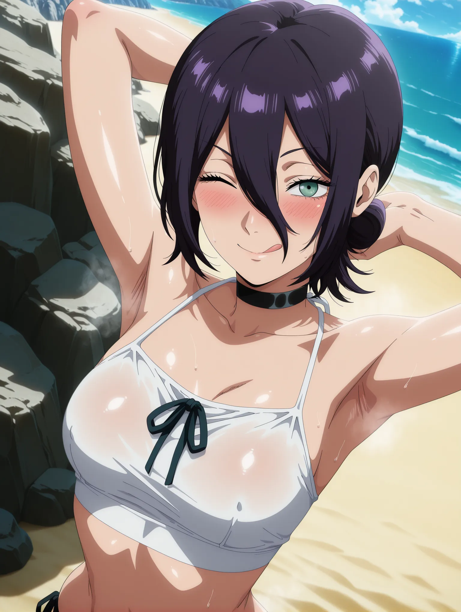 チェンソーマンに登場するセクシーで可愛い女の子たちのエッチなAI画像500枚Part2！(3ページ目)の17枚目の画像です。