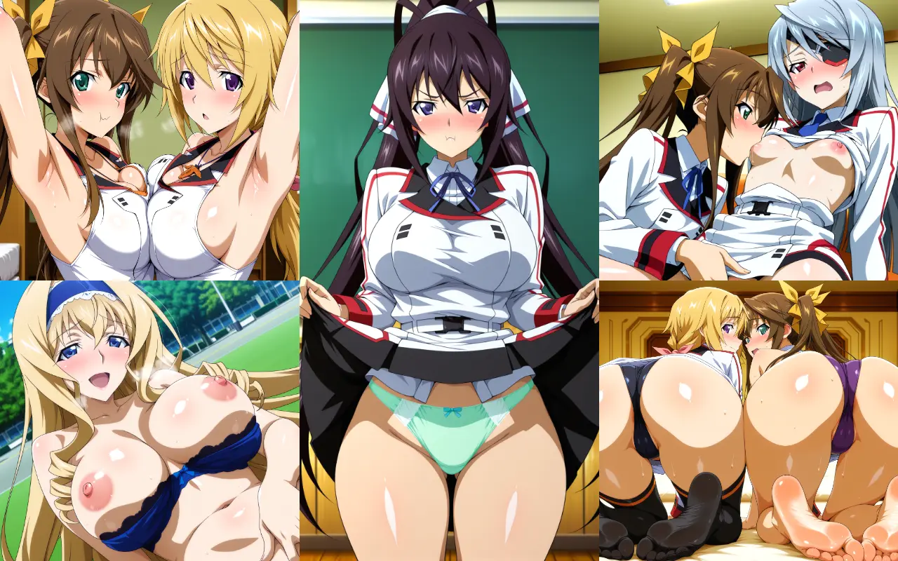 【インフィニット・ストラトスAIイラストエロ画像】ISに登場するセクシーで可愛い女の子たちのエッチな画像500枚！