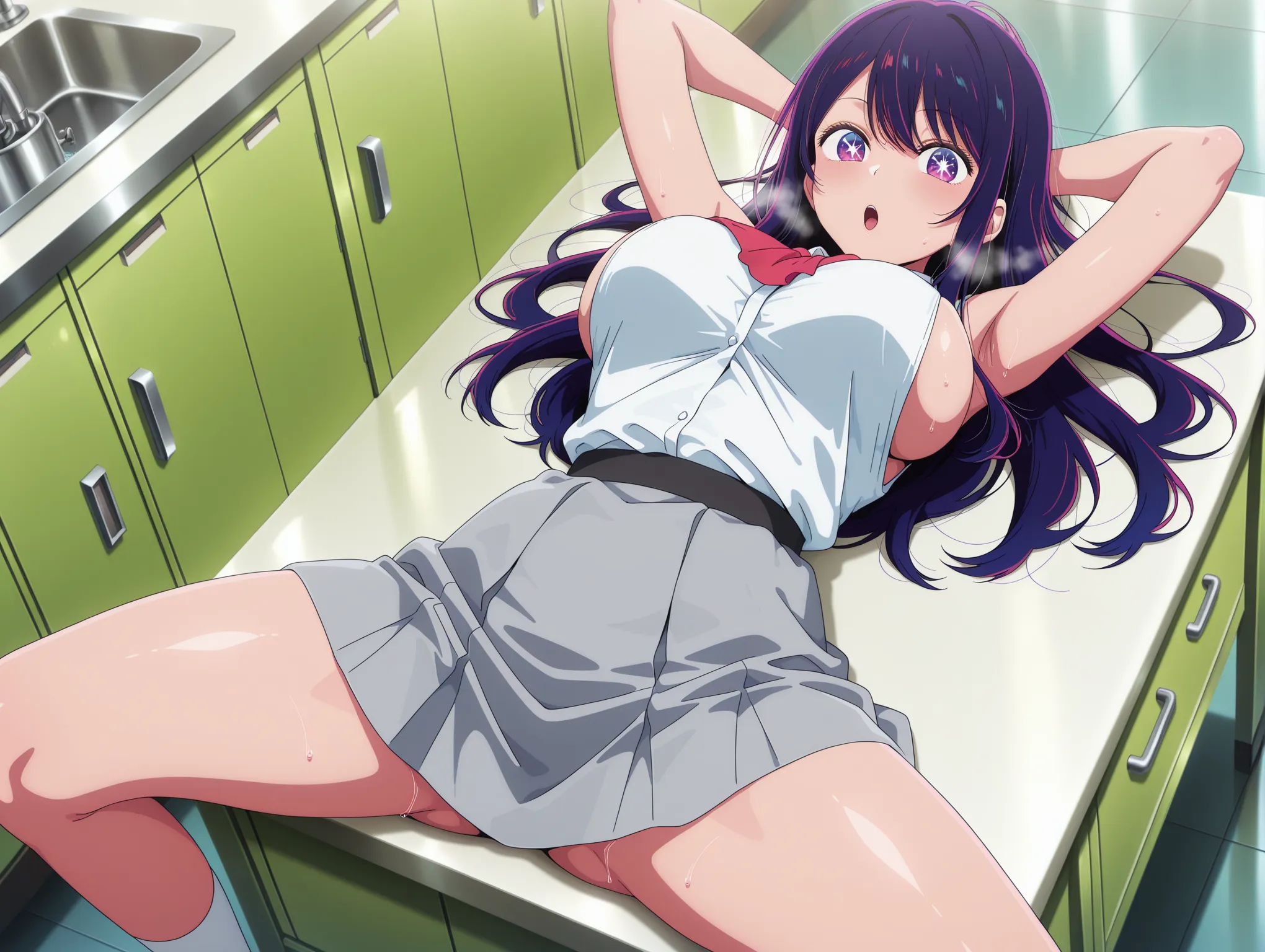 推しの子に登場するセクシーで可愛いアイドルたちのエッチなAI画像500枚！(4ページ目)の7枚目の画像です。