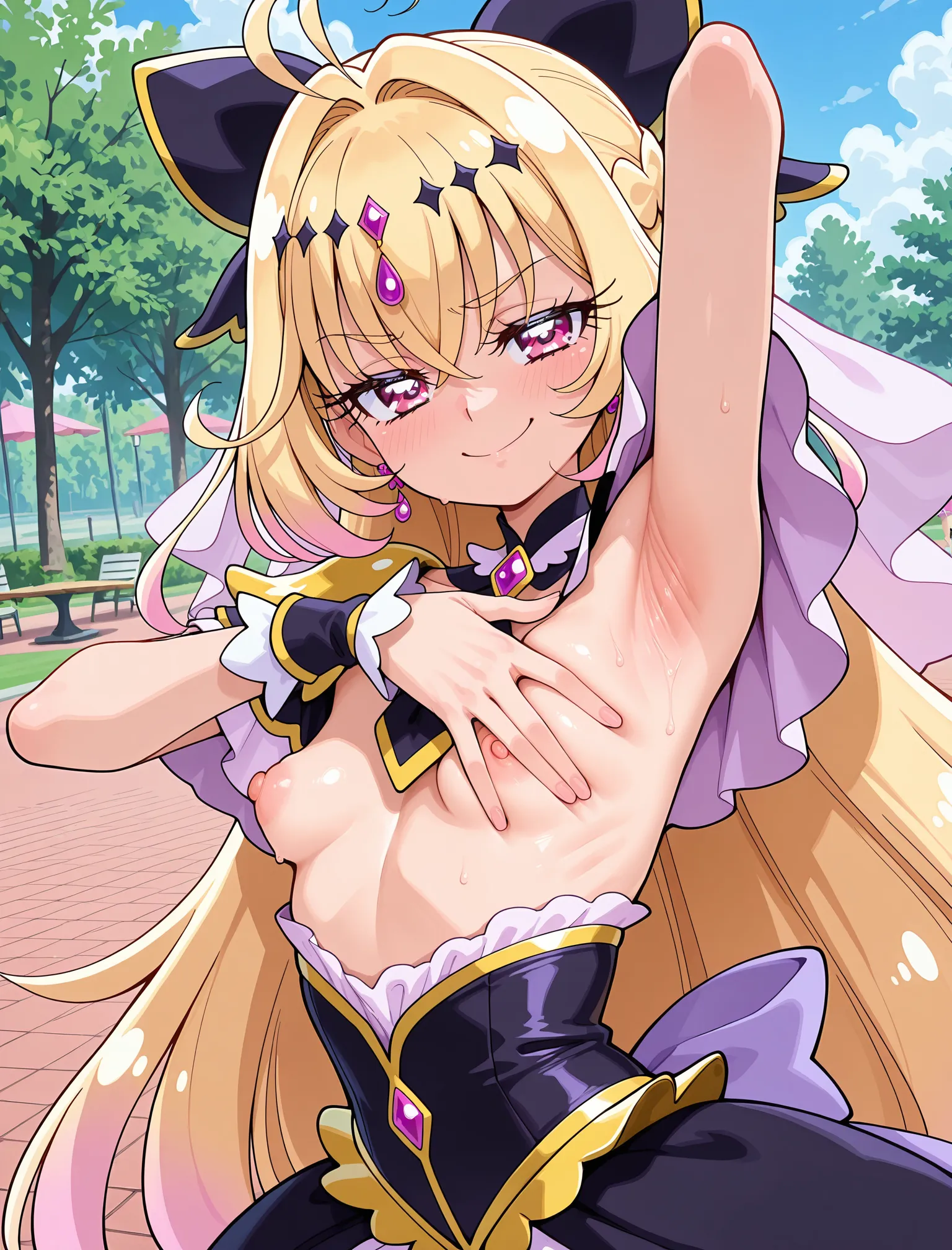 名探偵プリキュア！に登場するセクシーで可愛い女の子たちのエッチなAI画像500枚！(6ページ目)の4枚目の画像です。