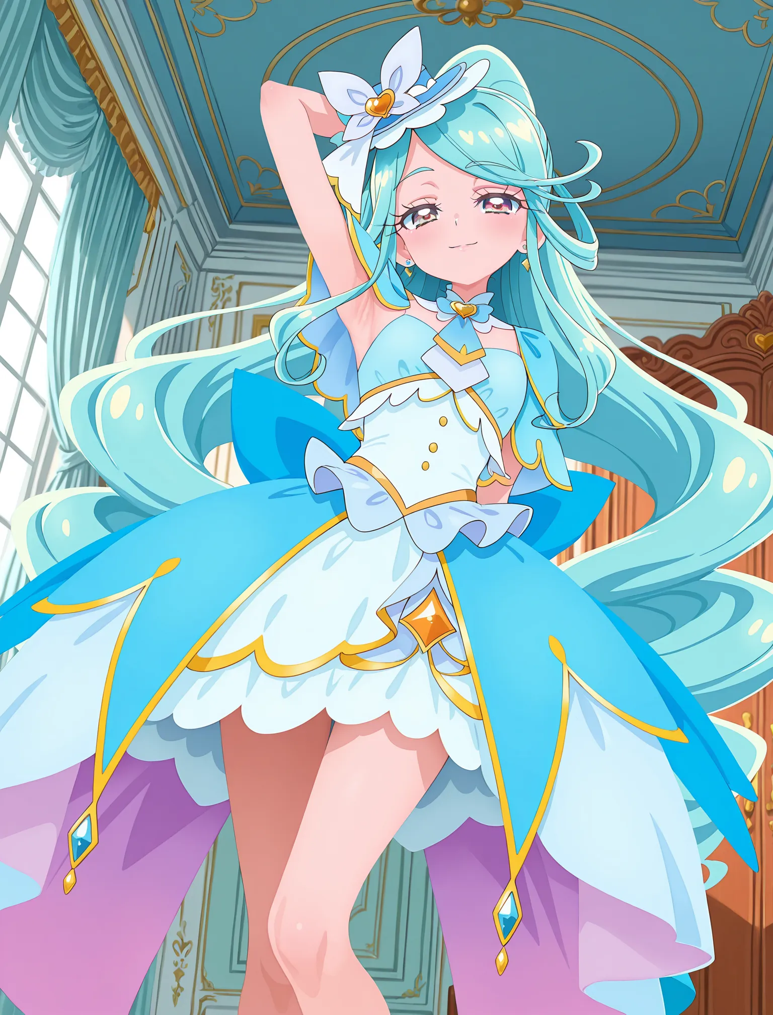 名探偵プリキュア！に登場するセクシーで可愛い女の子たちのエッチなAI画像500枚！(6ページ目)の7枚目の画像です。