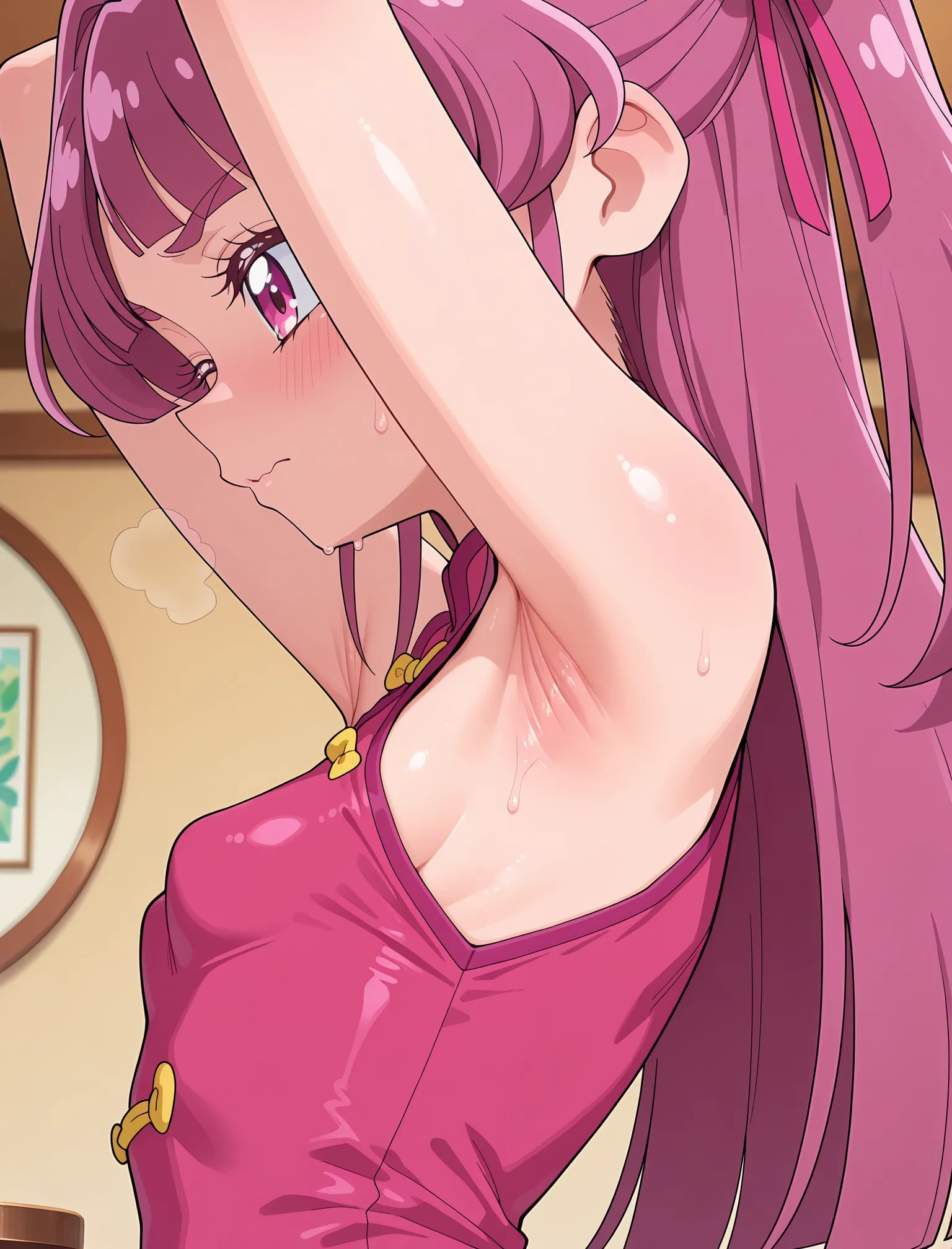 名探偵プリキュア！に登場するセクシーで可愛い女の子たちのエッチなAI画像500枚！(8ページ目)の7枚目の画像です。