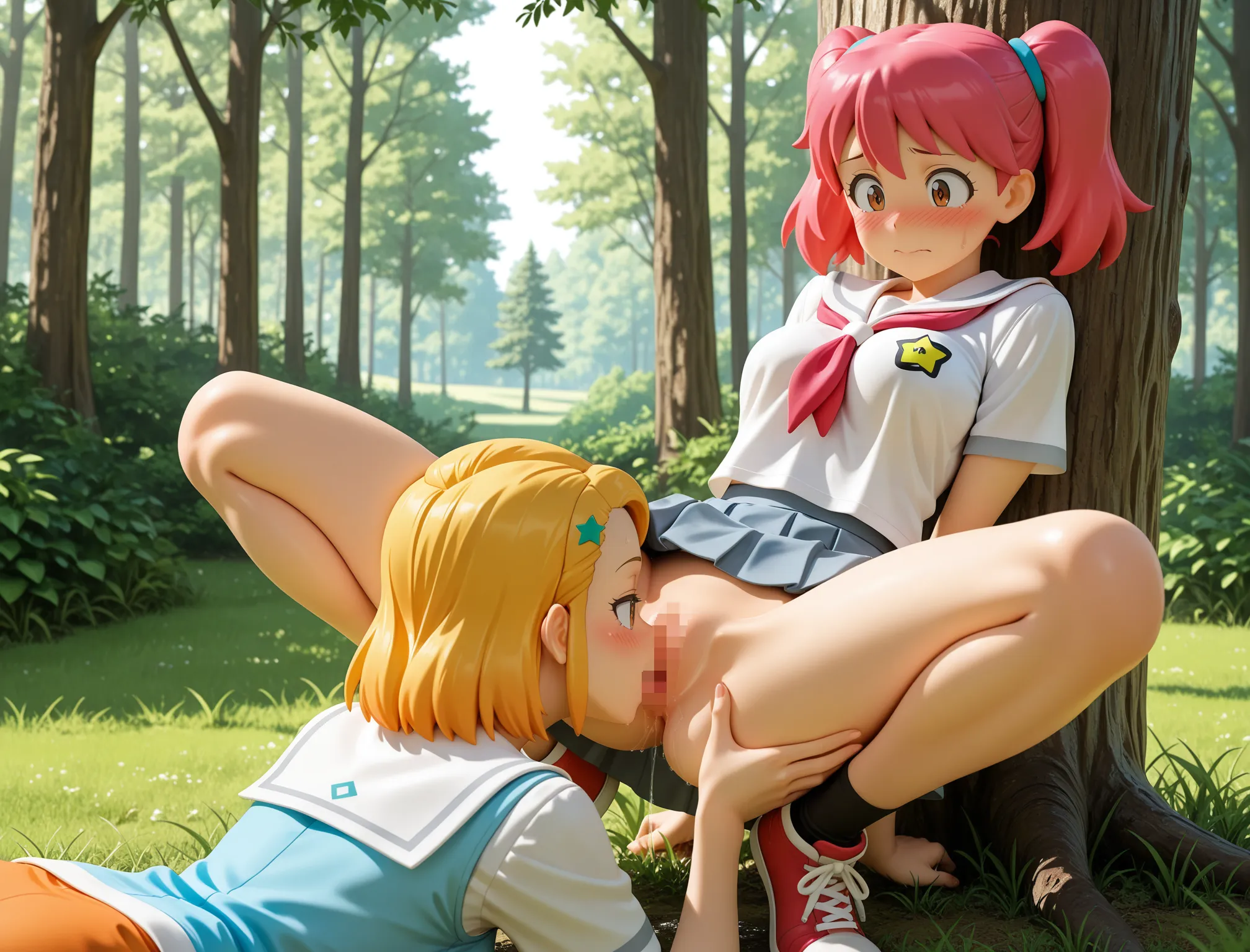 ケロロ軍曹に登場する女の子たちのエッチなAI画像500枚！(3ページ目) 10枚目の画像です。