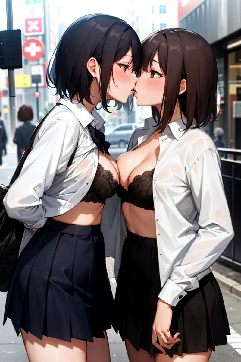 二次百合レズキス画像厳選50枚まとめ！_part2の8枚目の画像です。