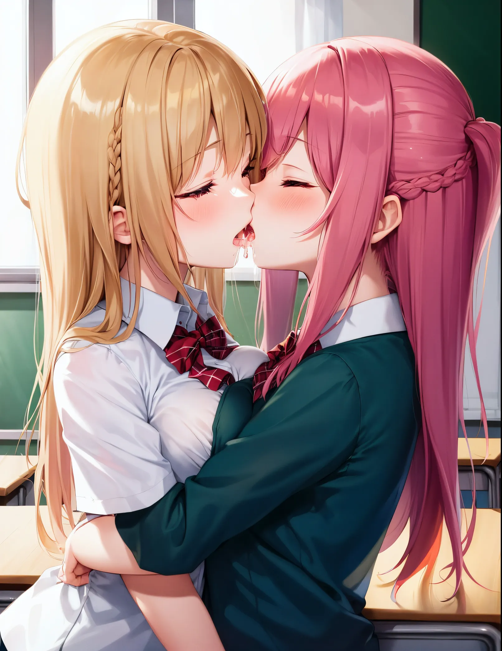 二次女子校生百合レズエロ画像厳選50枚まとめ！の9枚目の画像です。