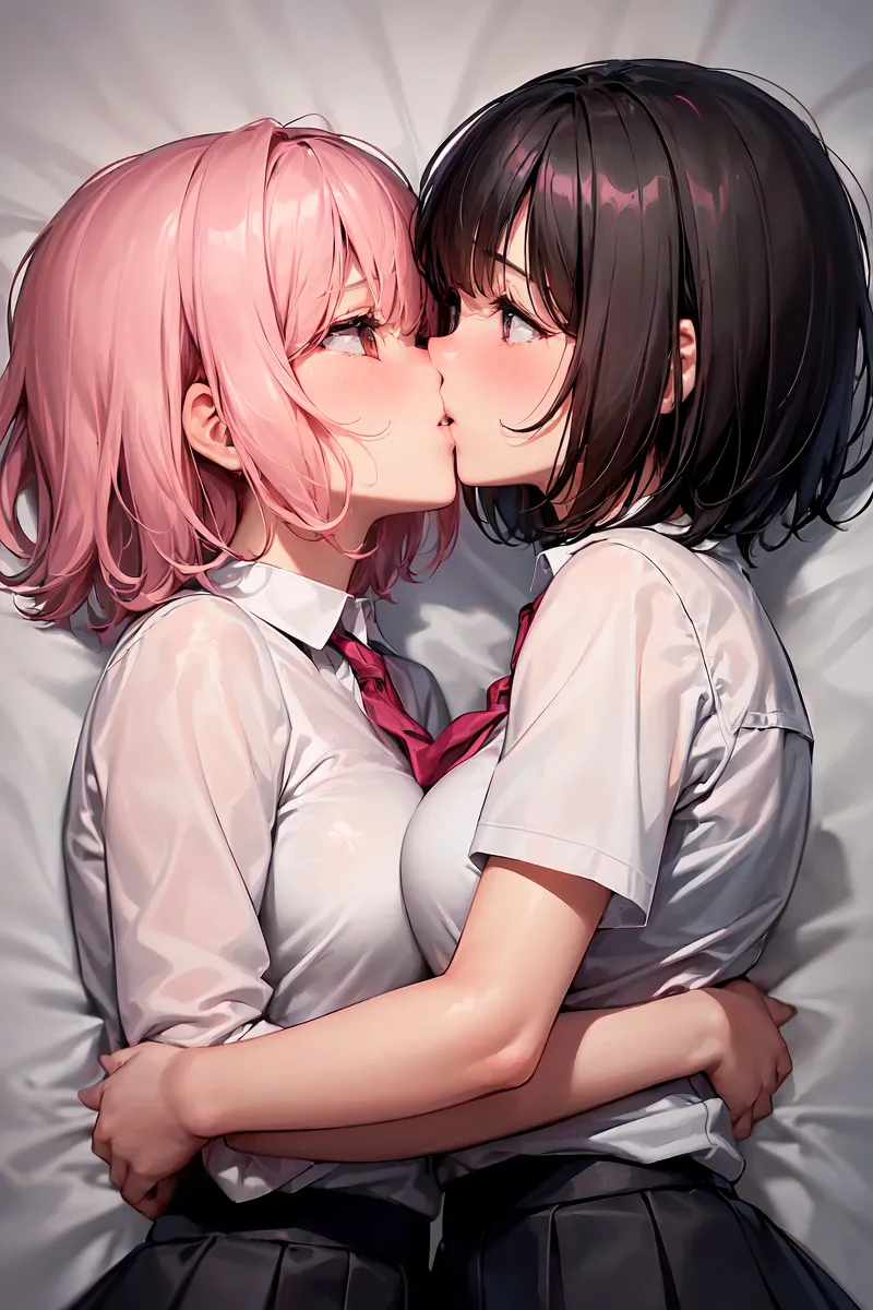 二次女子校生百合レズエロ画像厳選50枚まとめ！の2枚目の画像です。