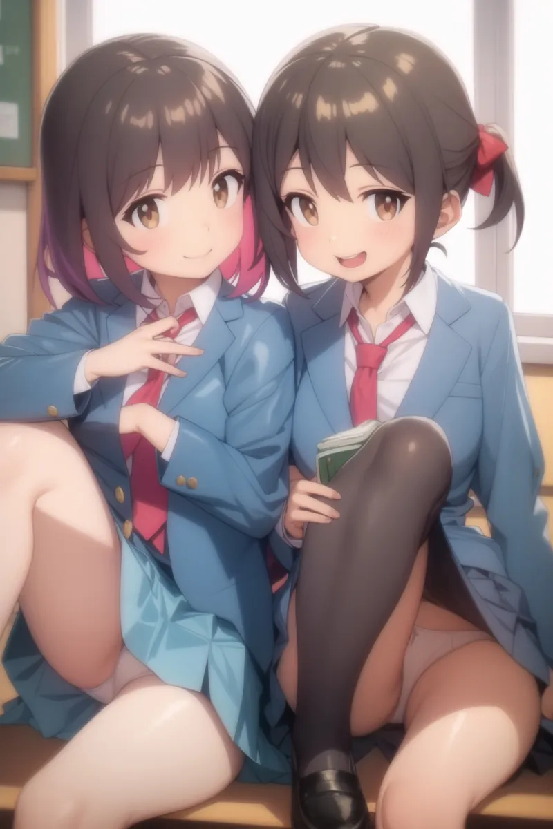 二次女子校生百合レズエロ画像厳選50枚まとめ！の4枚目の画像です。