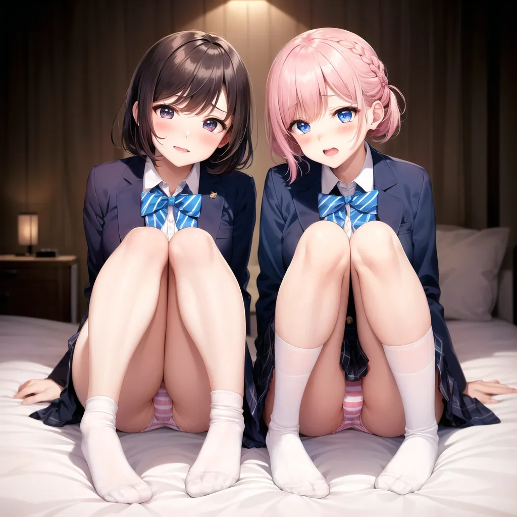 二次女子校生百合レズエロ画像厳選50枚まとめ！の28枚目の画像です。