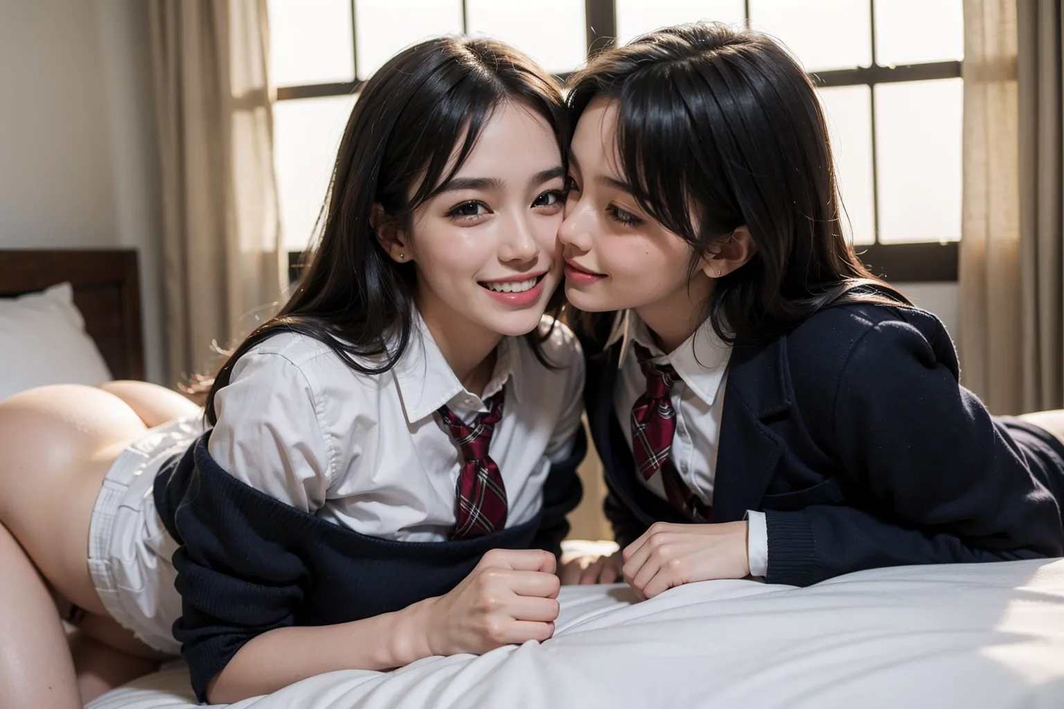 女子校生百合レズエロ画像厳選50枚まとめ！_part2の1枚目の画像です。