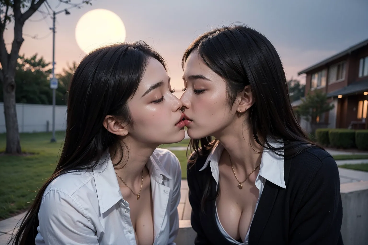 女子校生レズキスエロ画像厳選100枚まとめ！初めてのキスの味は…(2ページ目)の25枚目の画像です。