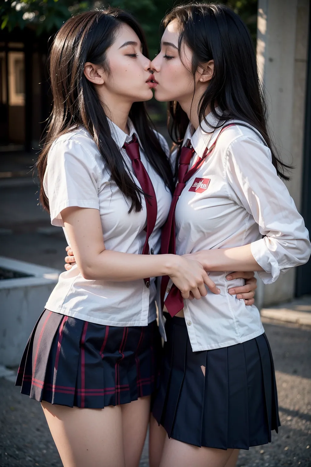女子校生レズキスエロ画像厳選100枚まとめ！初めてのキスの味は…(2ページ目)の37枚目の画像です。