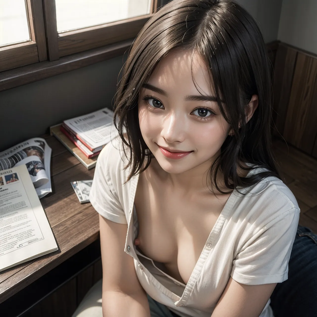 パンチラ胸チラエロ画像100枚まとめ！こ、これがラッキースケベというやつか(ﾄﾞｷﾄﾞｷの20枚目の画像です。