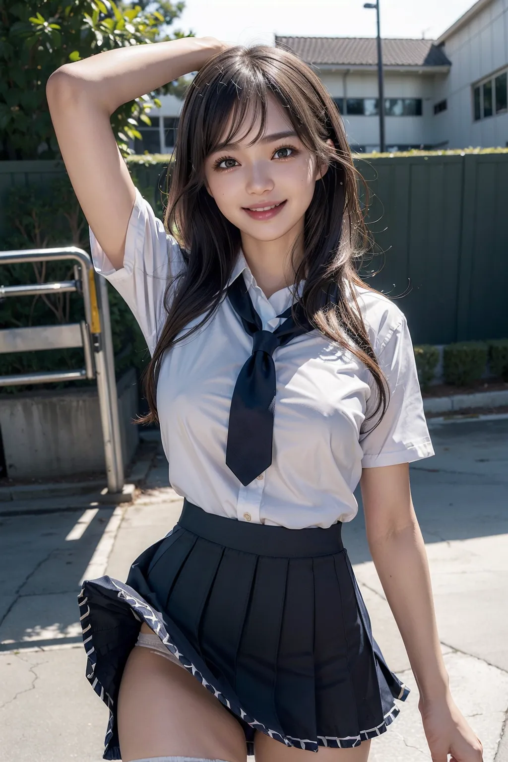 パンチラ胸チラエロ画像100枚まとめ！こ、これがラッキースケベというやつか(ﾄﾞｷﾄﾞｷの2枚目の画像です。
