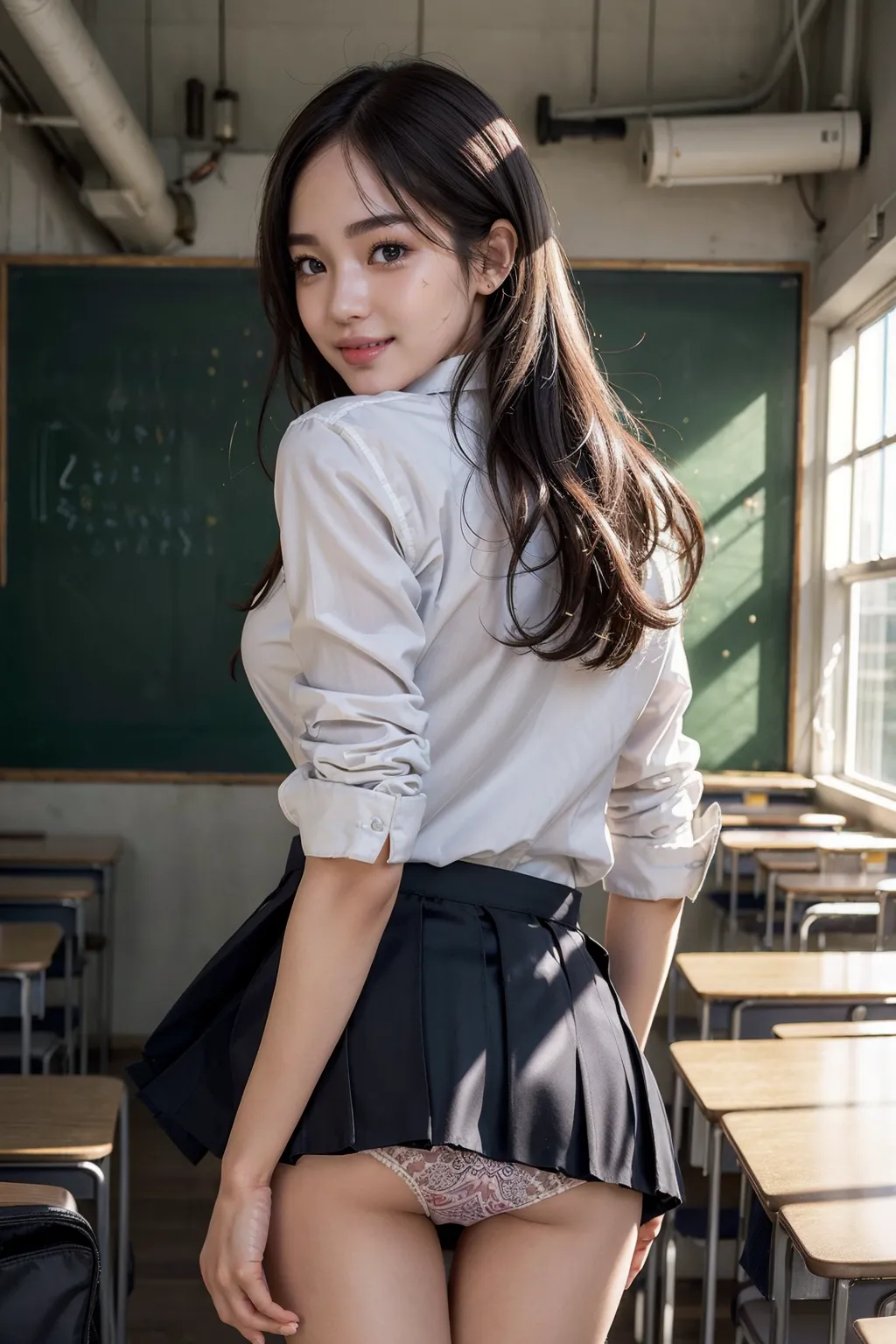 パンチラ胸チラエロ画像100枚まとめ！こ、これがラッキースケベというやつか(ﾄﾞｷﾄﾞｷの5枚目の画像です。