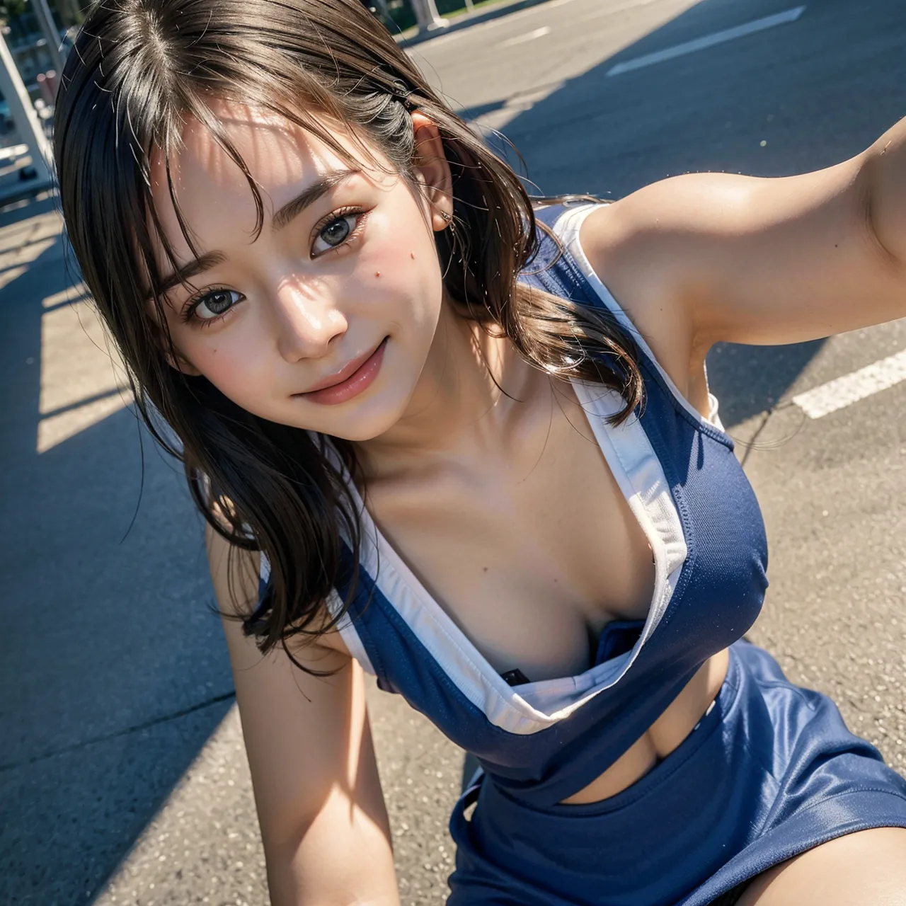 パンチラ胸チラエロ画像100枚まとめ！こ、これがラッキースケベというやつか(ﾄﾞｷﾄﾞｷの37枚目の画像です。