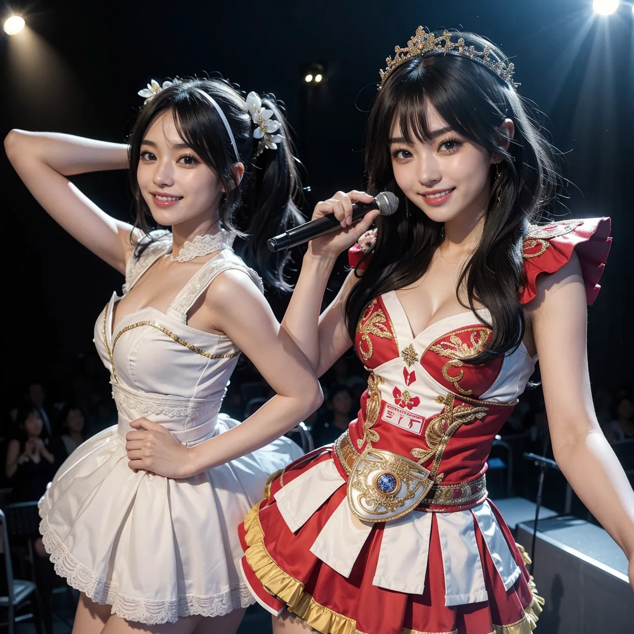 アイドルエロ画像100枚まとめ！私…たくさんの人に笑顔届けるために頑張ります！の2枚目の画像です。