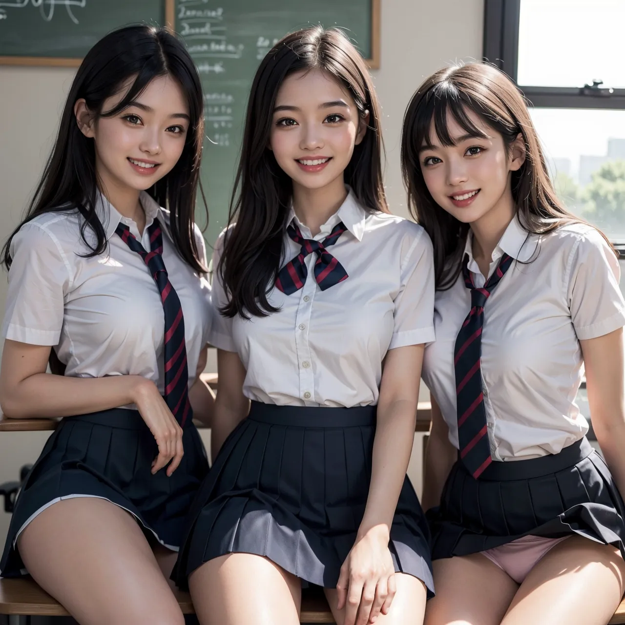 制服美少女エロ画像125枚まとめ！JK達のエロいひと夏の思い出の31枚目の画像です。
