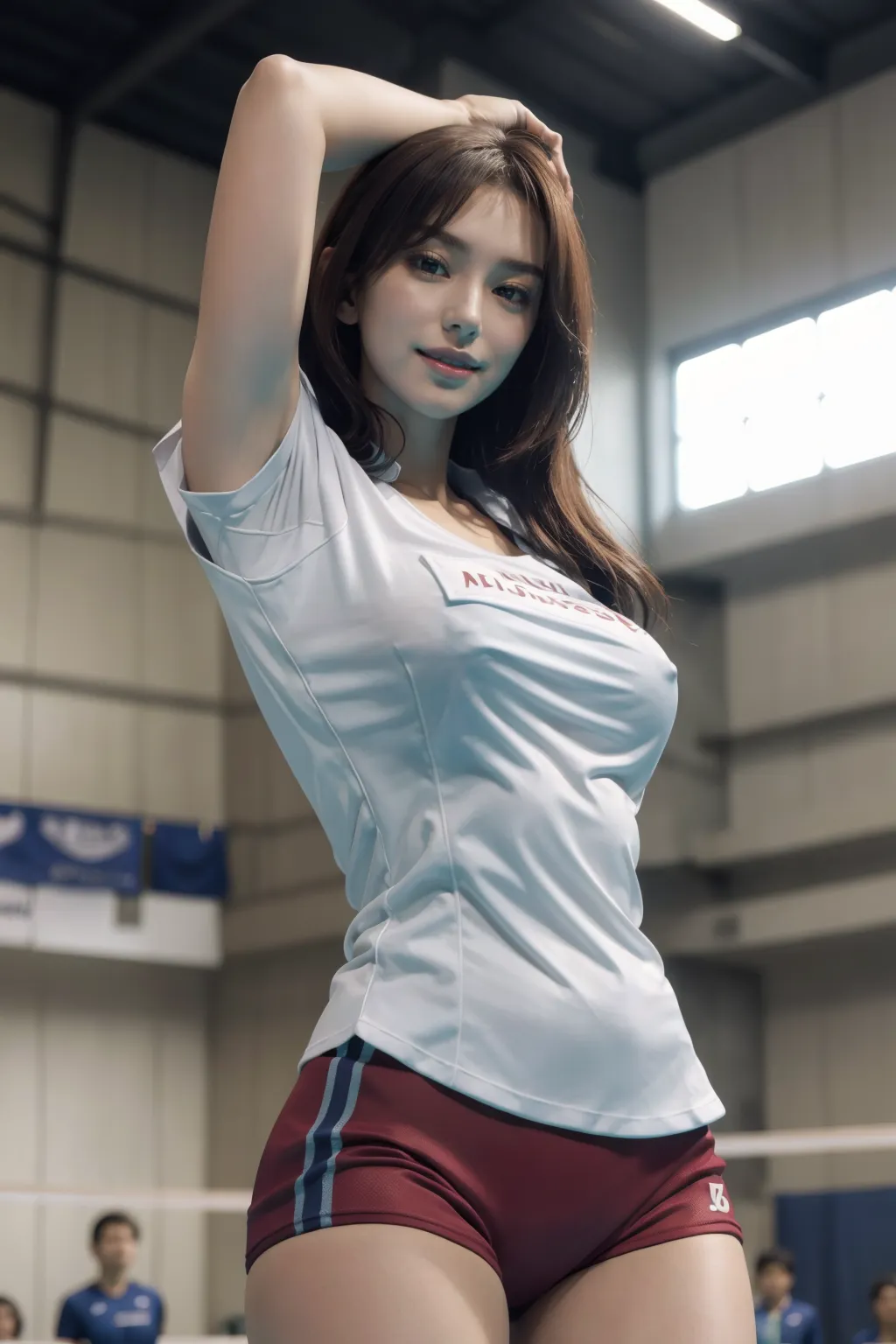 女子バレーボールエロ画像166枚まとめ！女子バレー選手の尻・腋・おっぱいを堪能できるAI写真集をご覧ください！(2ページ目) 21張圖片