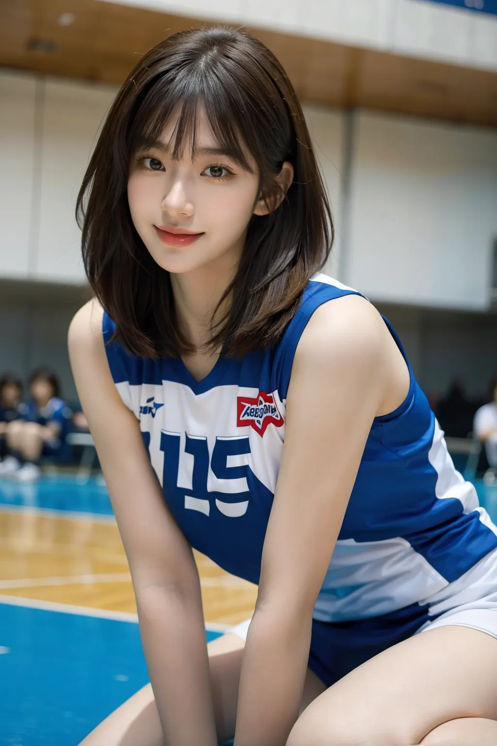JKバレーボール部エロ画像200枚まとめ！美少女達の部活中写真集をAIで作成！エッチなサービスショットもあるよ！(5ページ目) 34張圖片