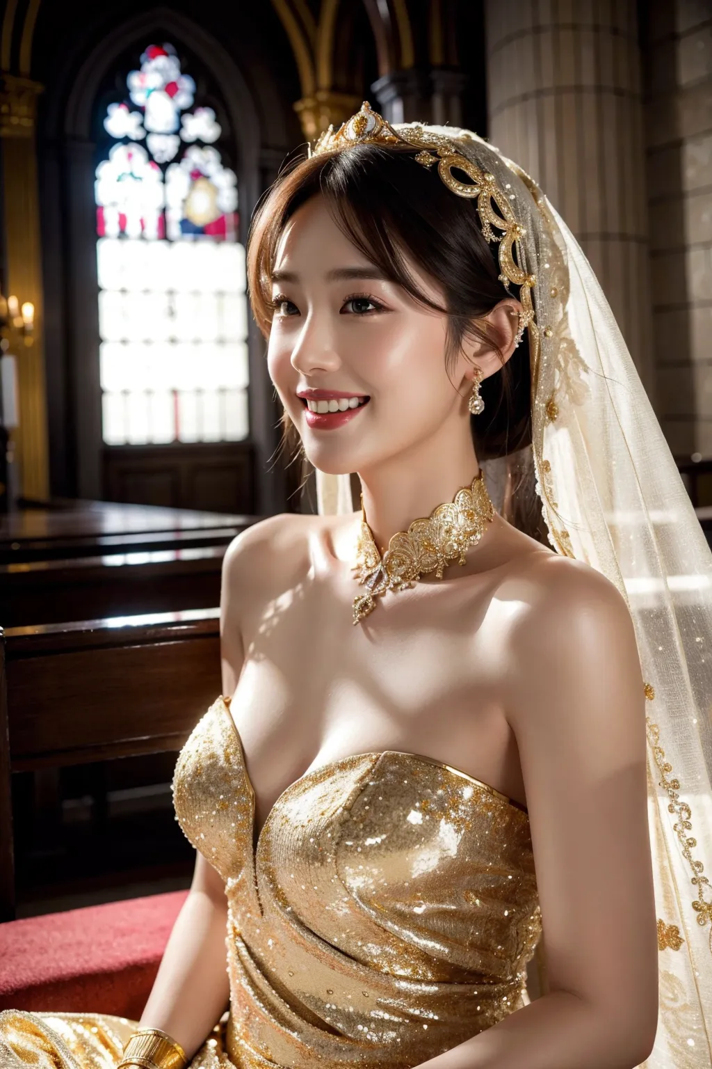 ウェディングドレス花嫁エロ画像200枚まとめ！こんな美人でエッチなお嫁さんと結婚したいのだが…！？の20枚目の画像です。