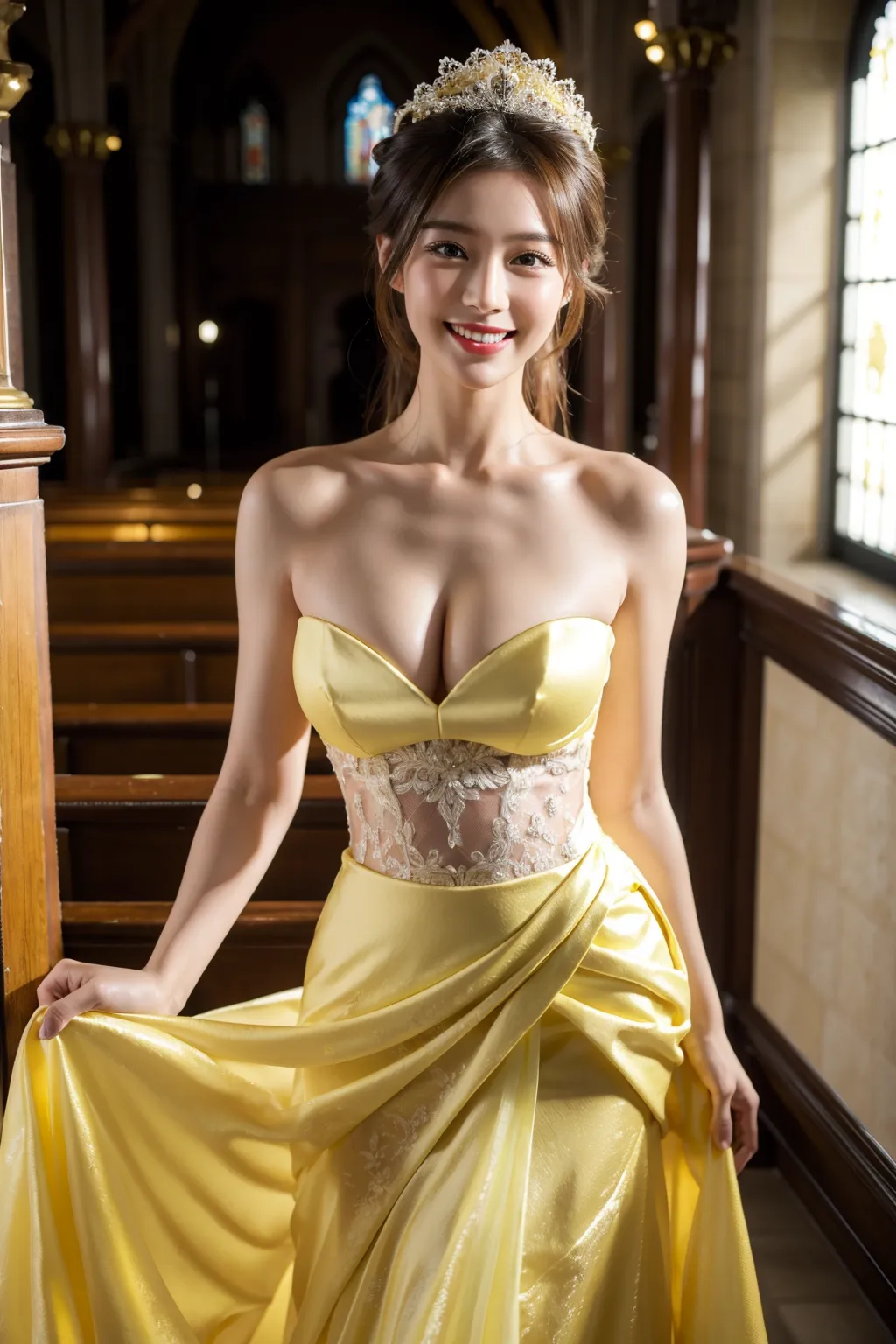 ウェディングドレス花嫁エロ画像200枚まとめ！こんな美人でエッチなお嫁さんと結婚したいのだが…！？の26枚目の画像です。