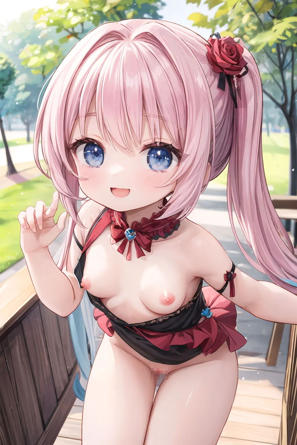 二次貧乳ロリエロ画像200枚まとめ！身体もおっぱいも小さくて可愛い女の子たちのエッチなAIイラスト集です！(3ページ目) 9張圖片
