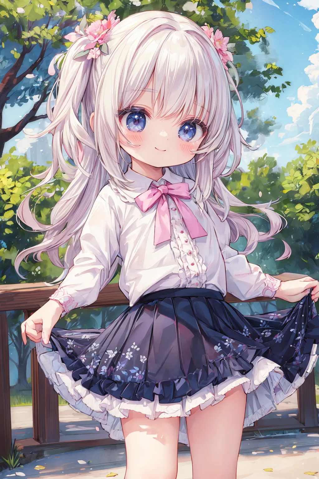 二次貧乳ロリエロ画像200枚まとめ！身体もおっぱいも小さくて可愛い女の子たちのエッチなAIイラスト集です！(3ページ目) 17張圖片