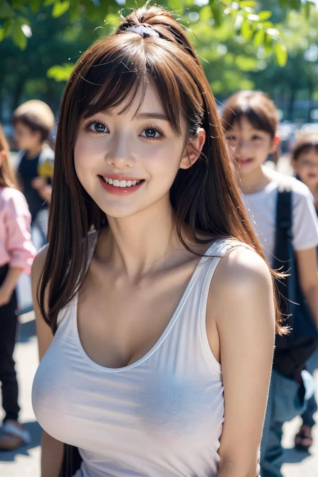 童顔巨乳エロ画像200枚まとめ！可愛いお顔で身体とおっぱいはとんでもない女子の姿がコチラですｗｗ(3ページ目)の8枚目の画像です。
