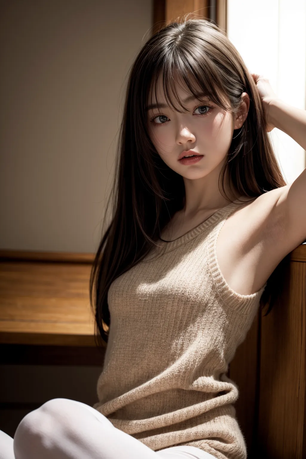 童顔女性着衣グラビアエロ画像200枚まとめ！圧倒的なリアル感のあるAI女子たちをご覧ください！の13枚目の画像です。